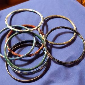 7 Real Cloisonne bracelets